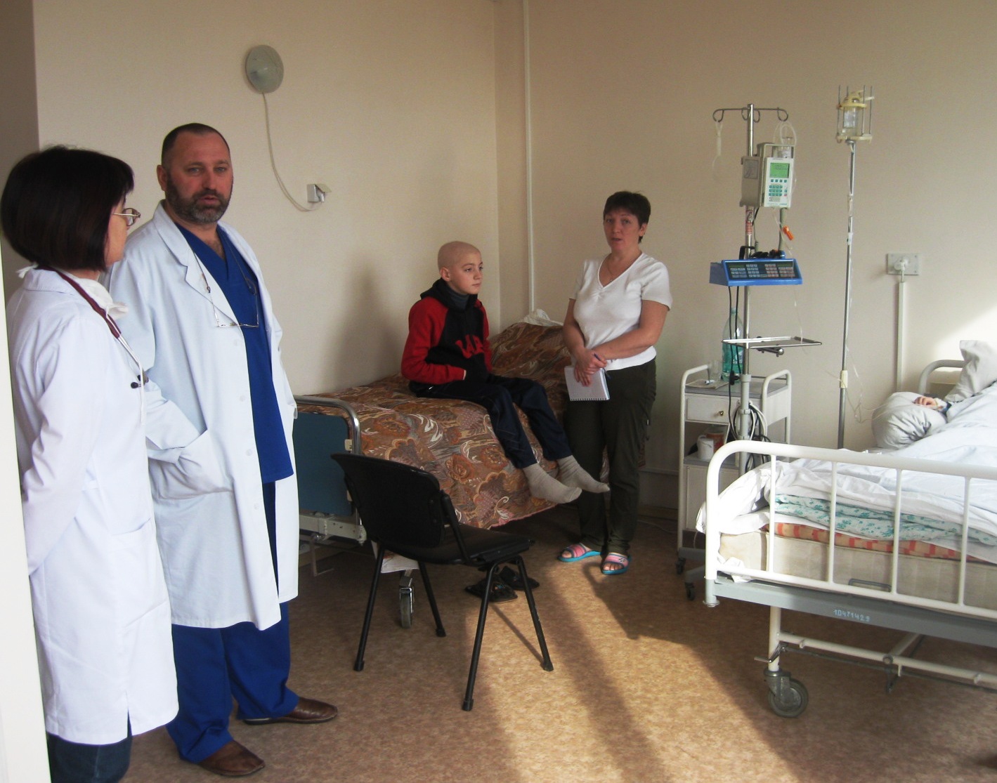 Відділення дитячої онкогематології.