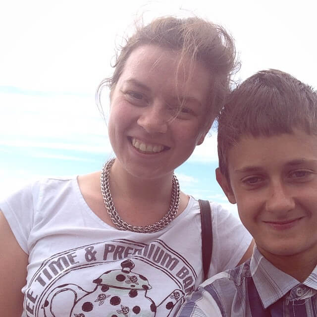 Младший друг и семья :)