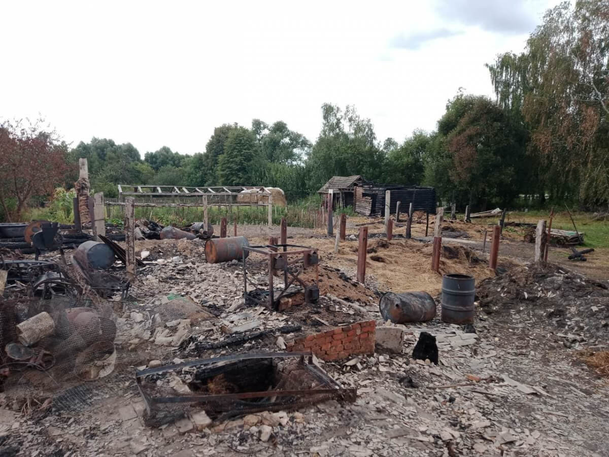 При пожежі втратили все!