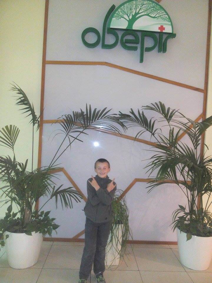 Клініка “Оберіг”: Проведено огляд Дмитра