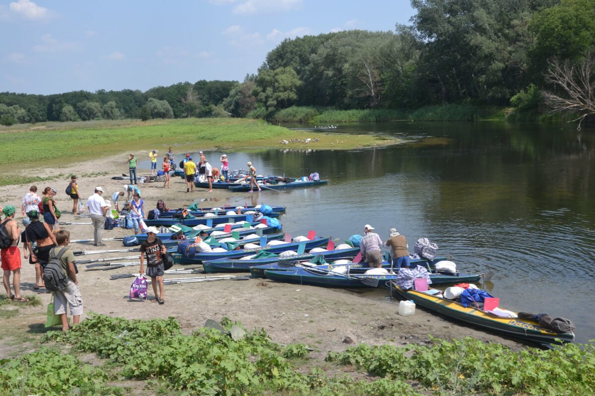 Операція “Сплав на байдарках по Ворсклі – 2018”