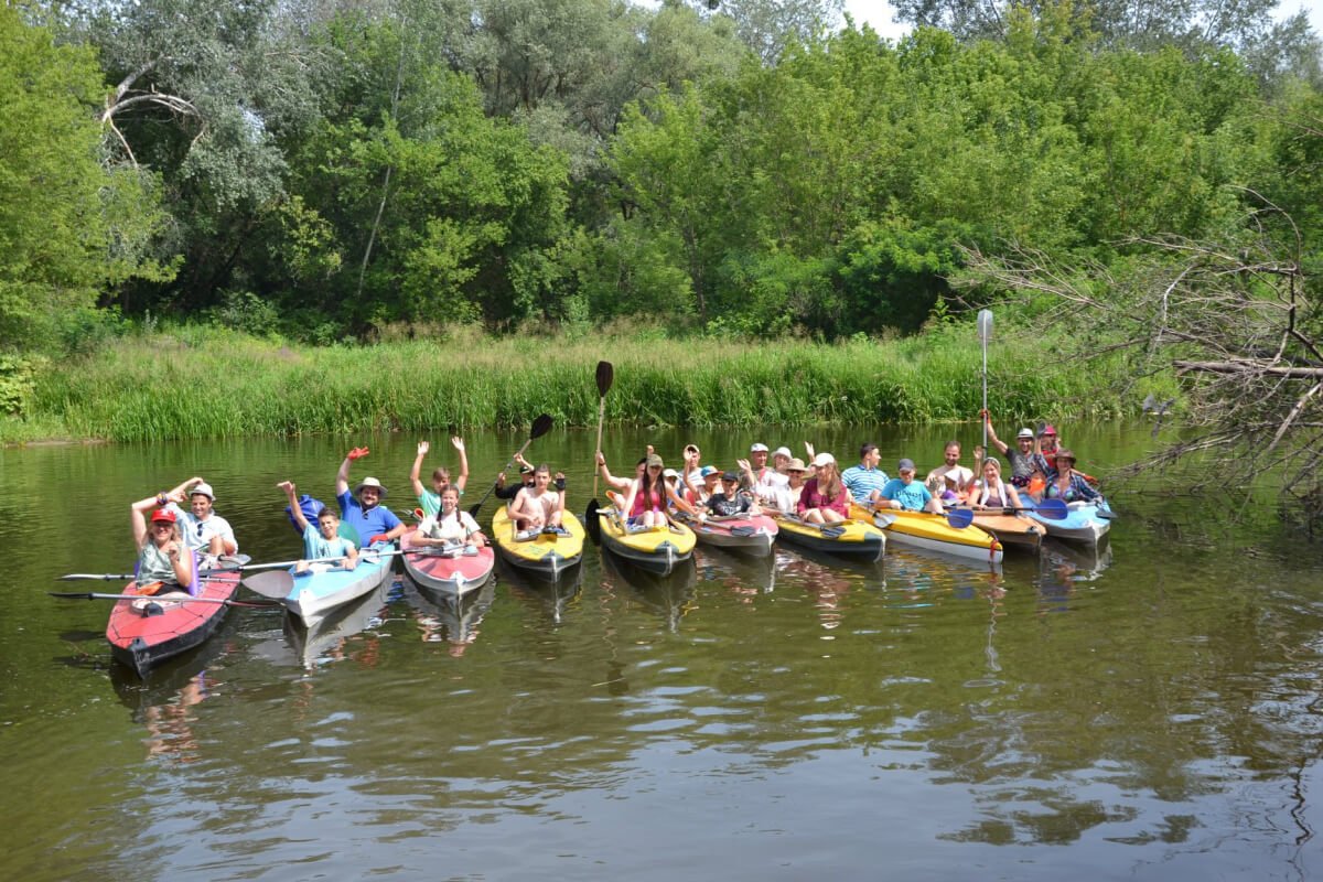 Сплав на байдарках по Ворсклі – 2018