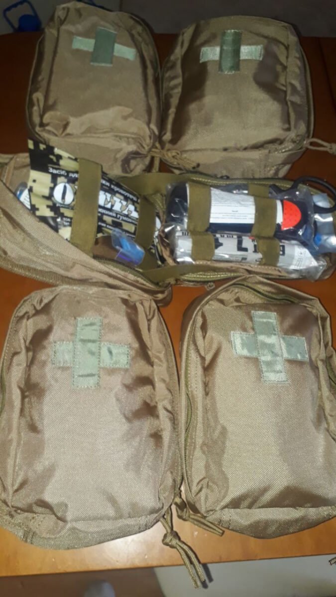 Аптечки для бійців куплено!