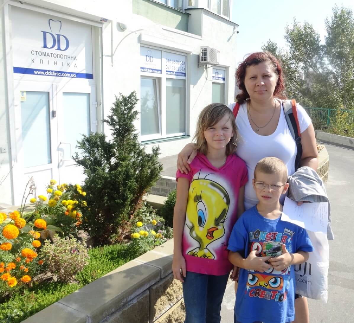 Стоматологічна клініка «DD»: Стоматологічна клініка «DD» оглянула вихованців кризової родини Чалих!