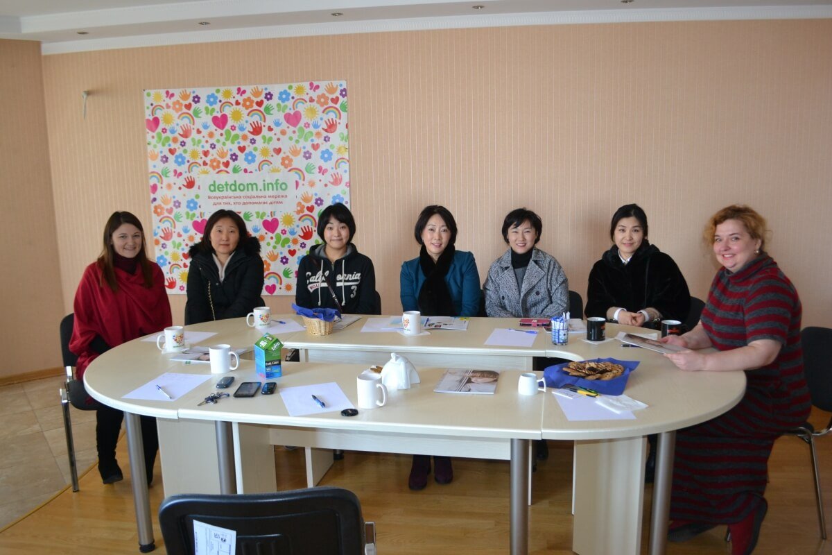 Зустріч координаторів detdom.info з представниками Республіки Корея