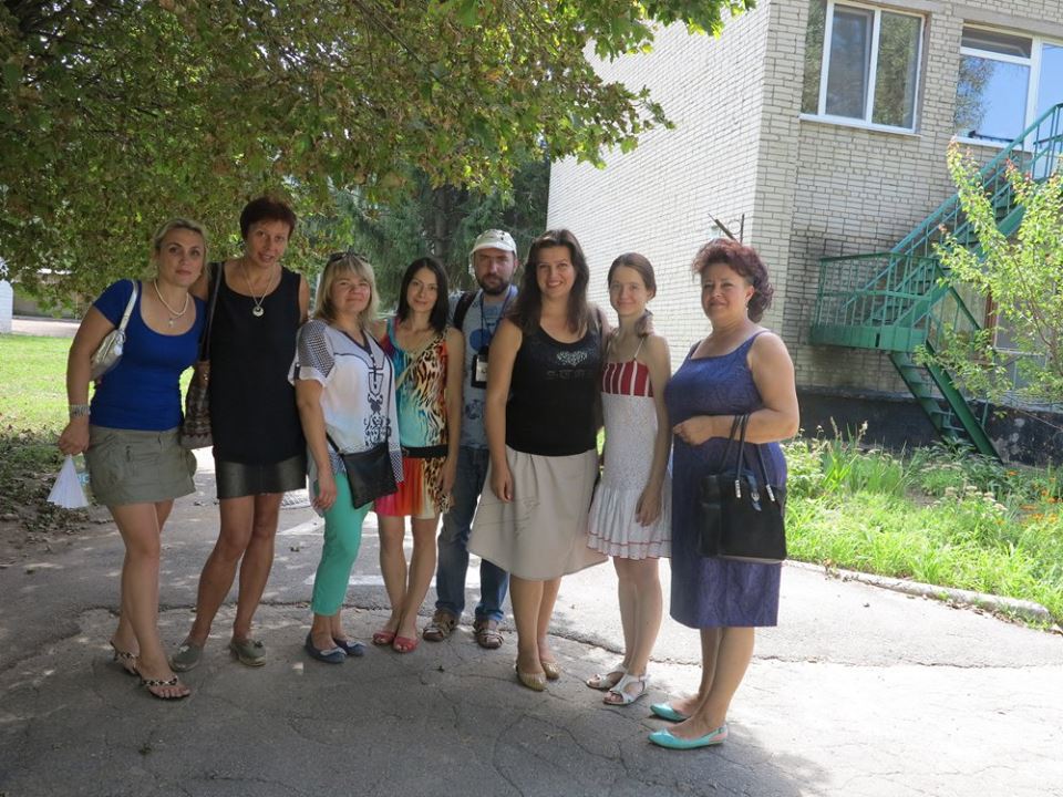 7 августа - поездка в сколиозный санаторий "Лесной", Харьков