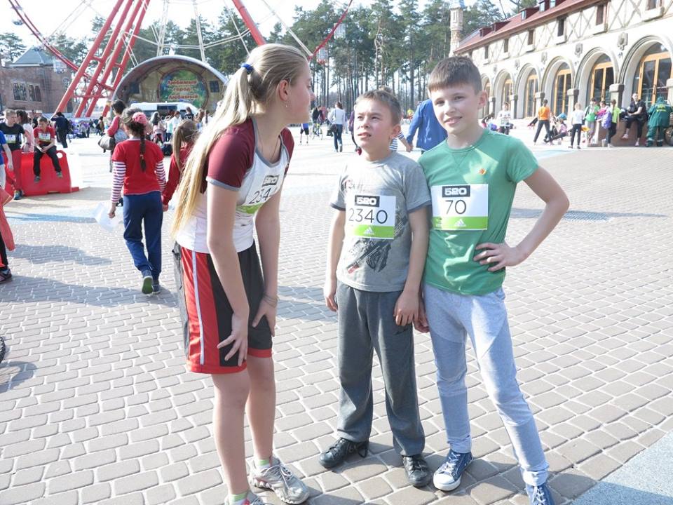 8 квітня - Волонтери:Дорослі-Дітям на Дитячих Стартах, м.Харків