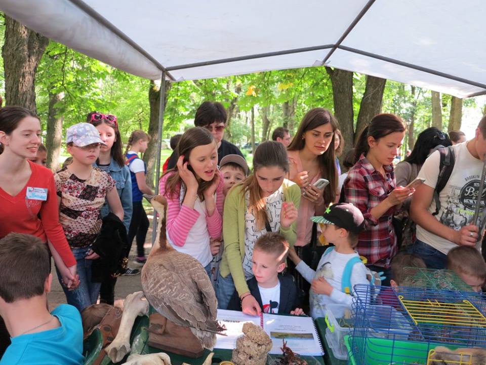 10 июня - дети из Тубсанатория на Научных пикниках, г.Харьков