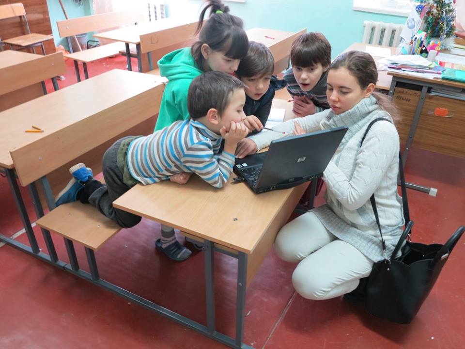 10 декабря - Занятия с детьми в Тубсанатории, Харьков