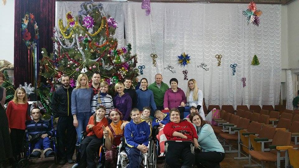 Поїздка до Ніжинського інтернату для дітей-інвалідів 16 січня.