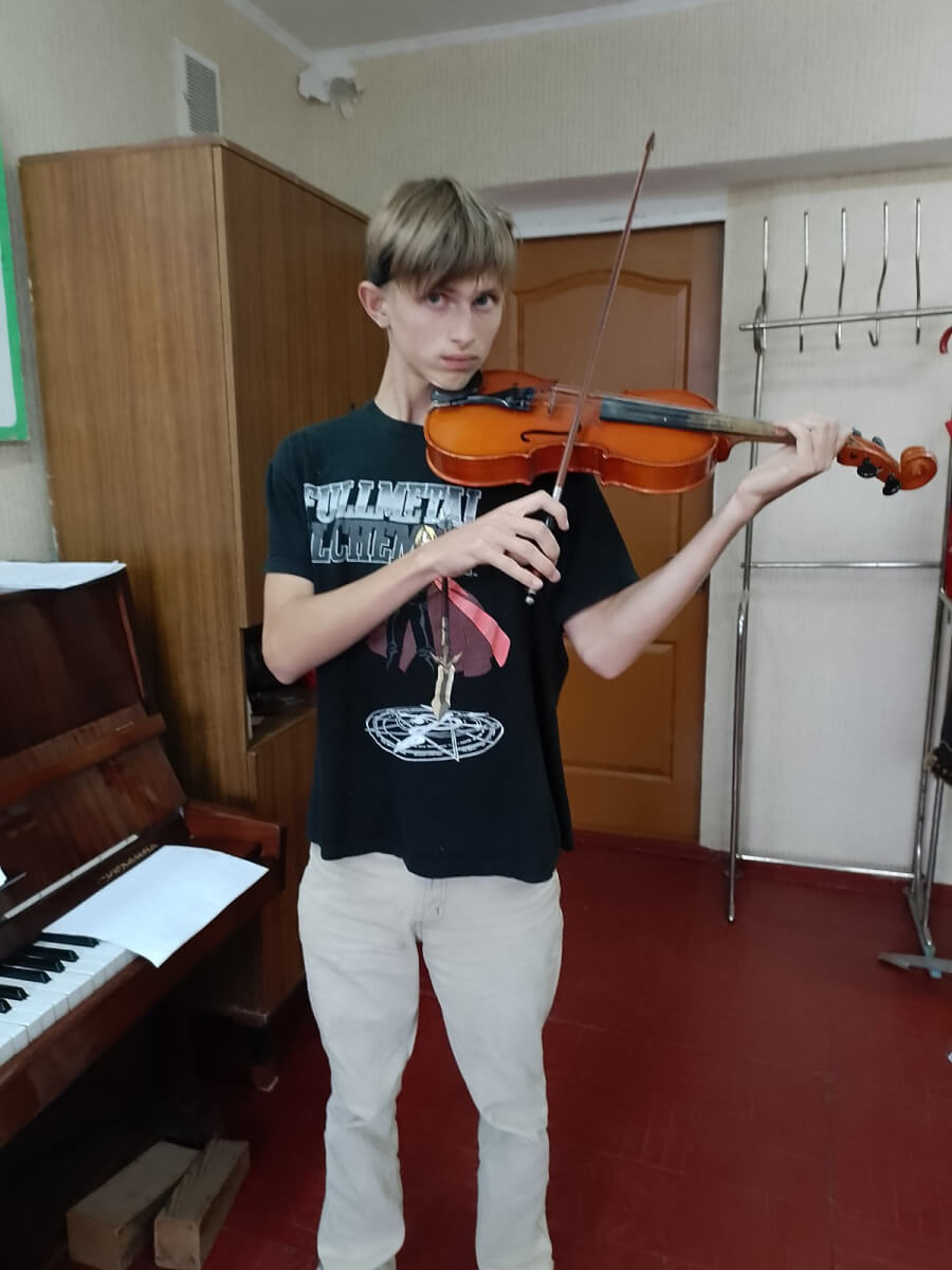 Нові учасники проєкту «Успішний старт» Дмитро К. (english version below)