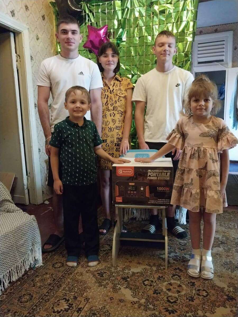 Підзаряджаємо разом з "Sai Care Stiftung»!