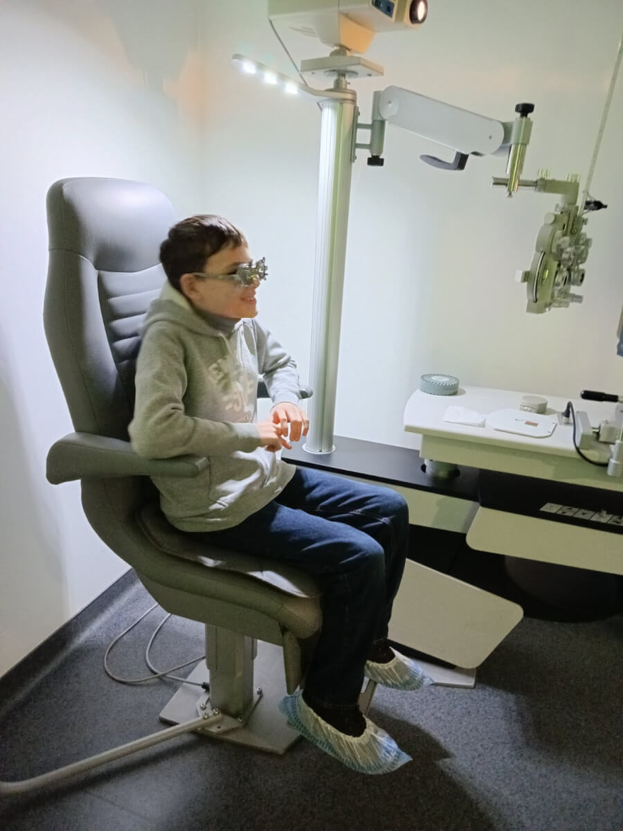 Дослідження гостроти зору  в рамках проєкту «Право на здоров’я»