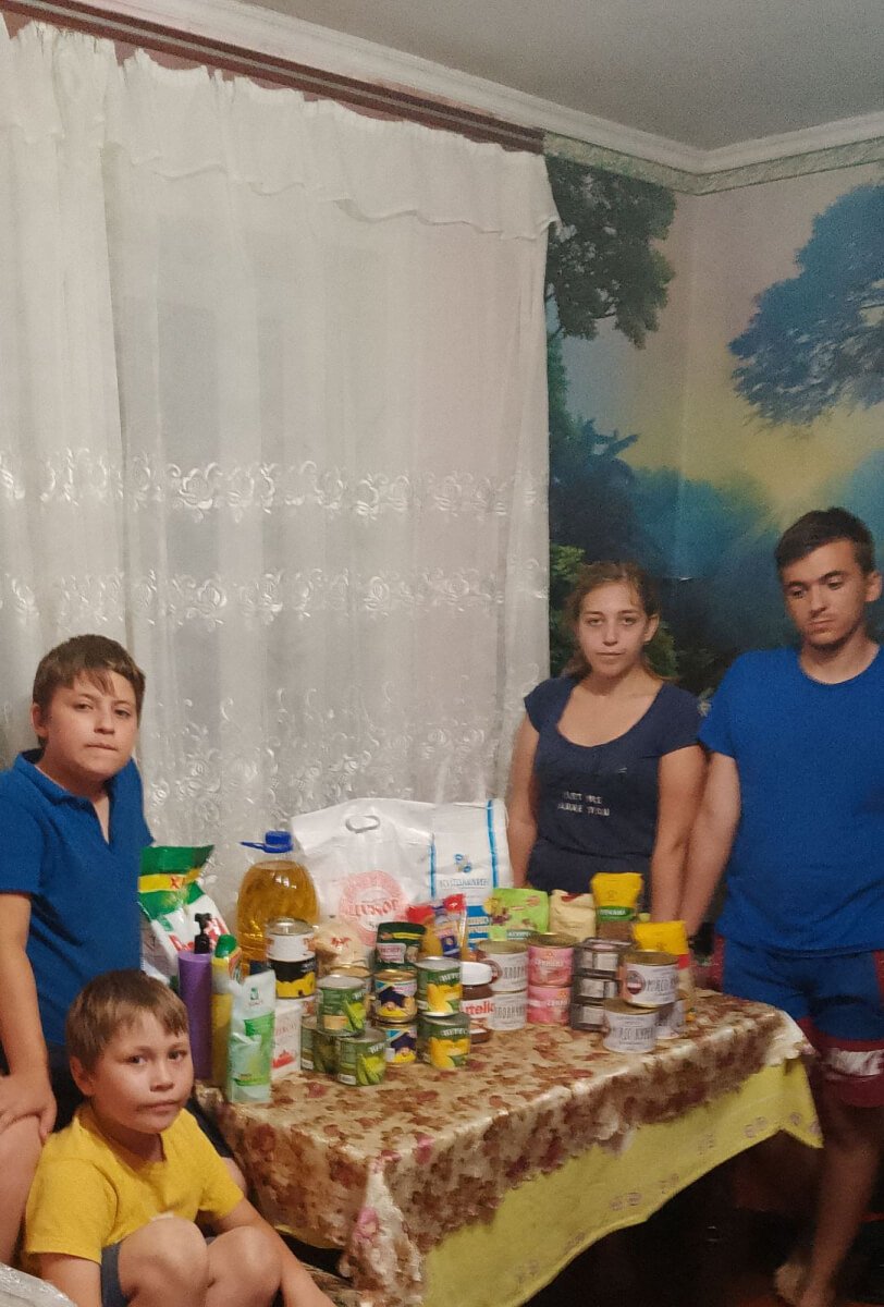 Родина отримала допомогу (english version below)