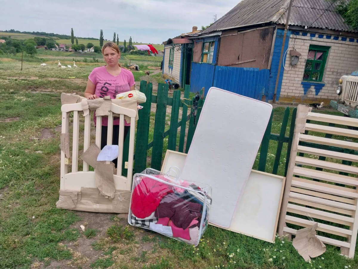 Дитяче ліжко для Марини (english version below)