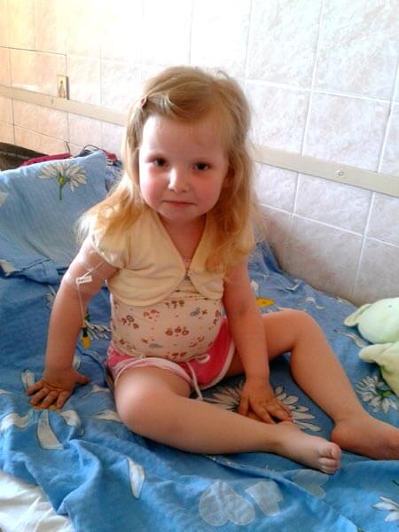 София Шульгина, 5 лет – острый лимфобластный лейкоз!