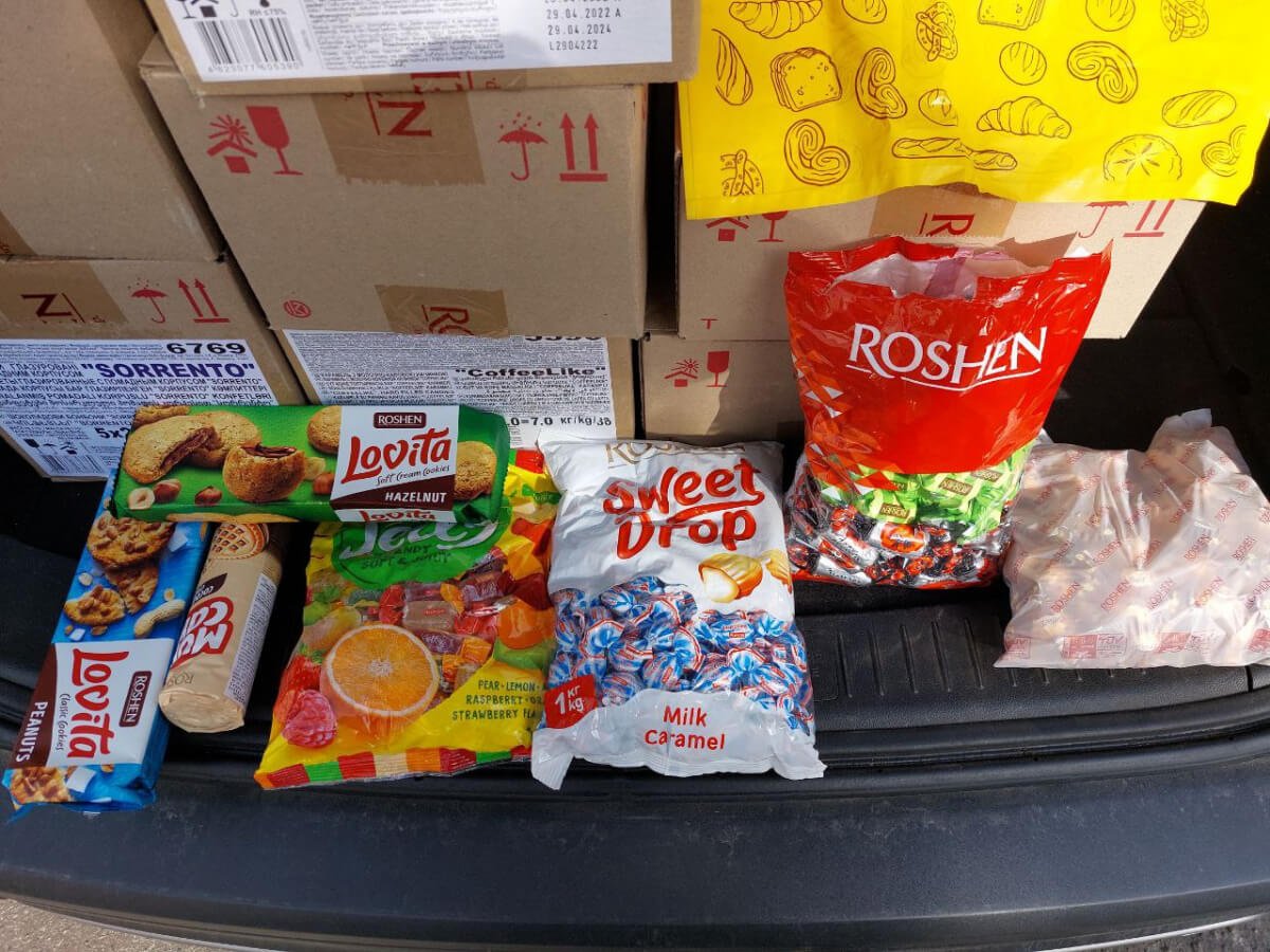 Солодощі для підняття духу воїнів!